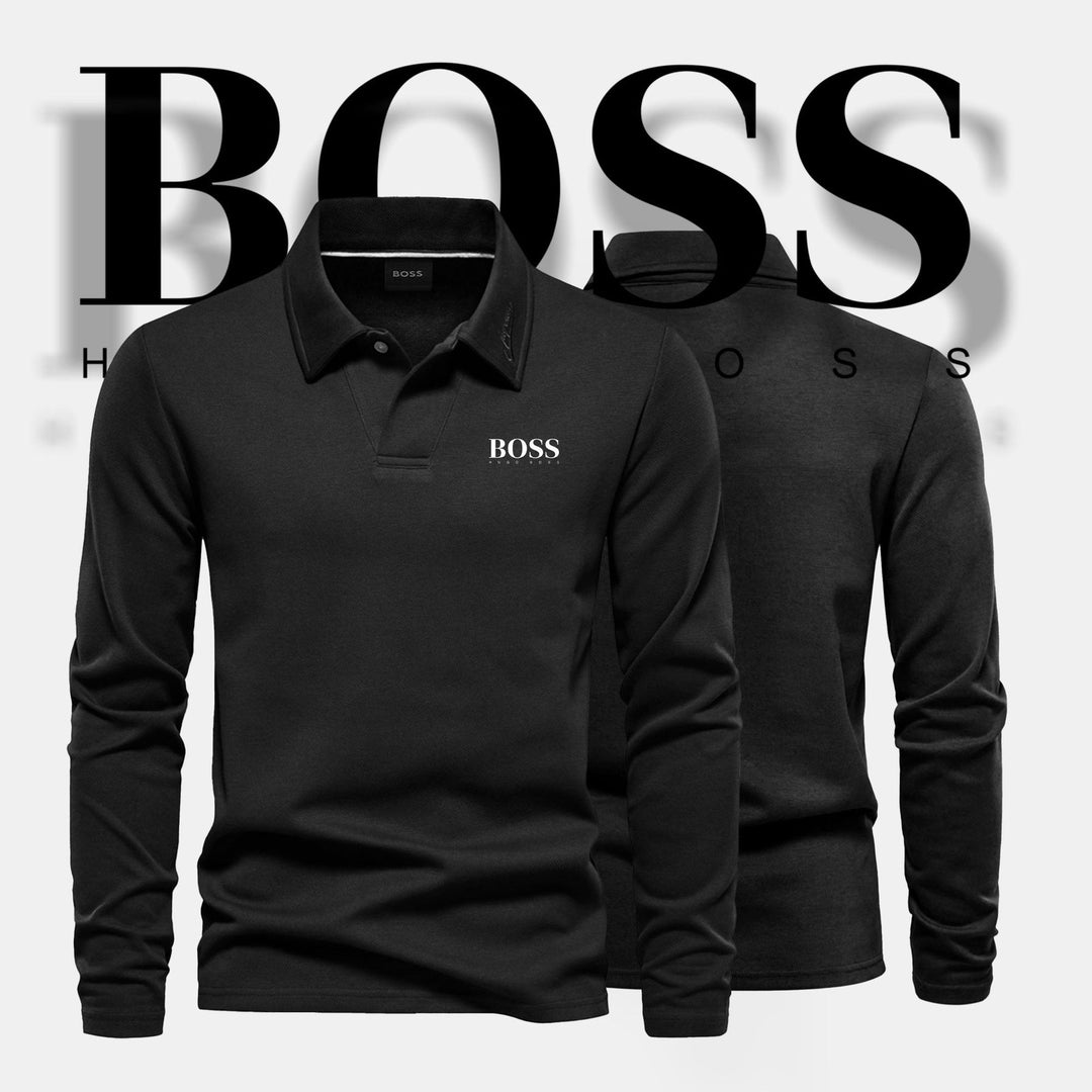 Long-Sleeve Polo Shirt
