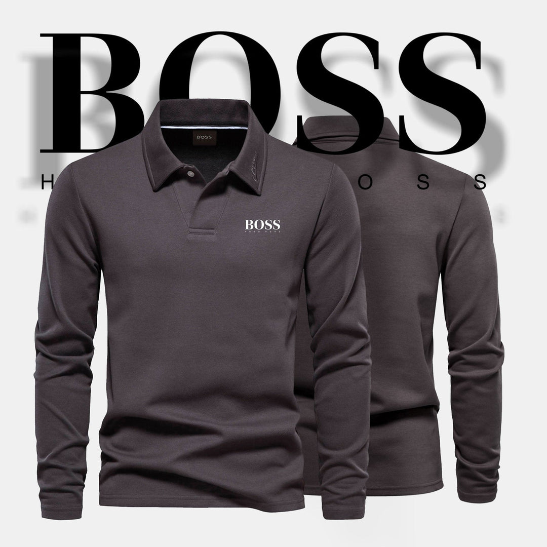 Long-Sleeve Polo Shirt