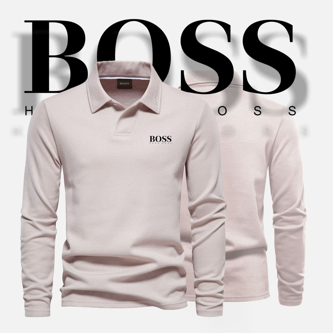 Long-Sleeve Polo Shirt