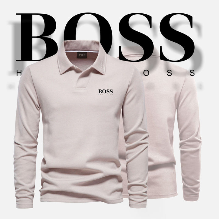 Long-Sleeve Polo Shirt